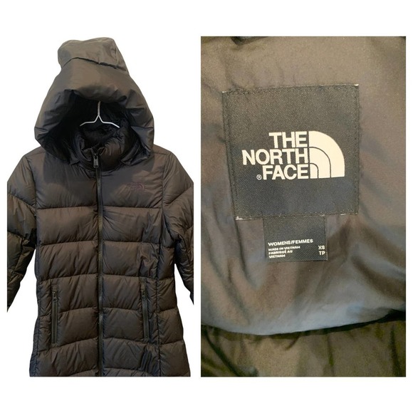 THE NORTH FACE Metropolis III 550 Fill Power Down Hooded Parka (XS) - Picture 3 of 9